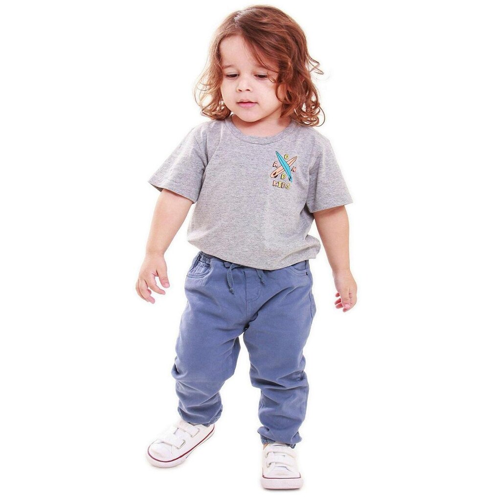 Calça Infantil Jeans Jogger Masculina