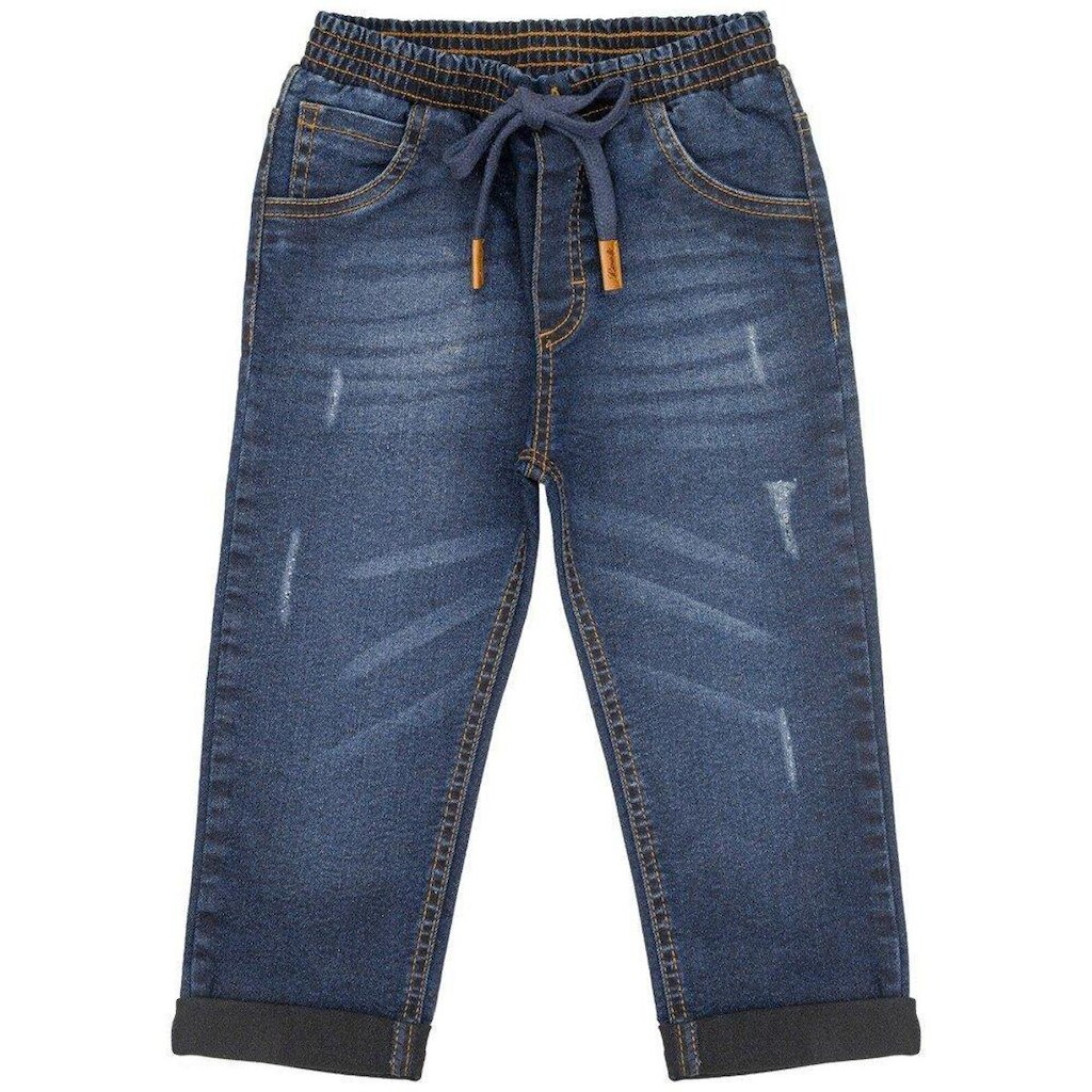Calça Infantil Look Jeans Elástico Jeans - UNICA - 02