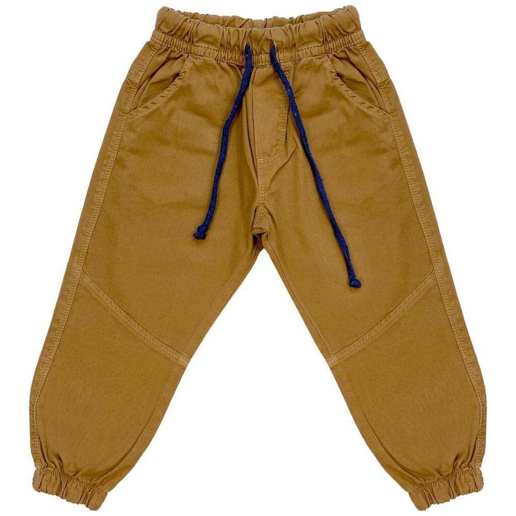 Calça Infantil Look Jeans Jogger Collor - FERRUGEM - 01