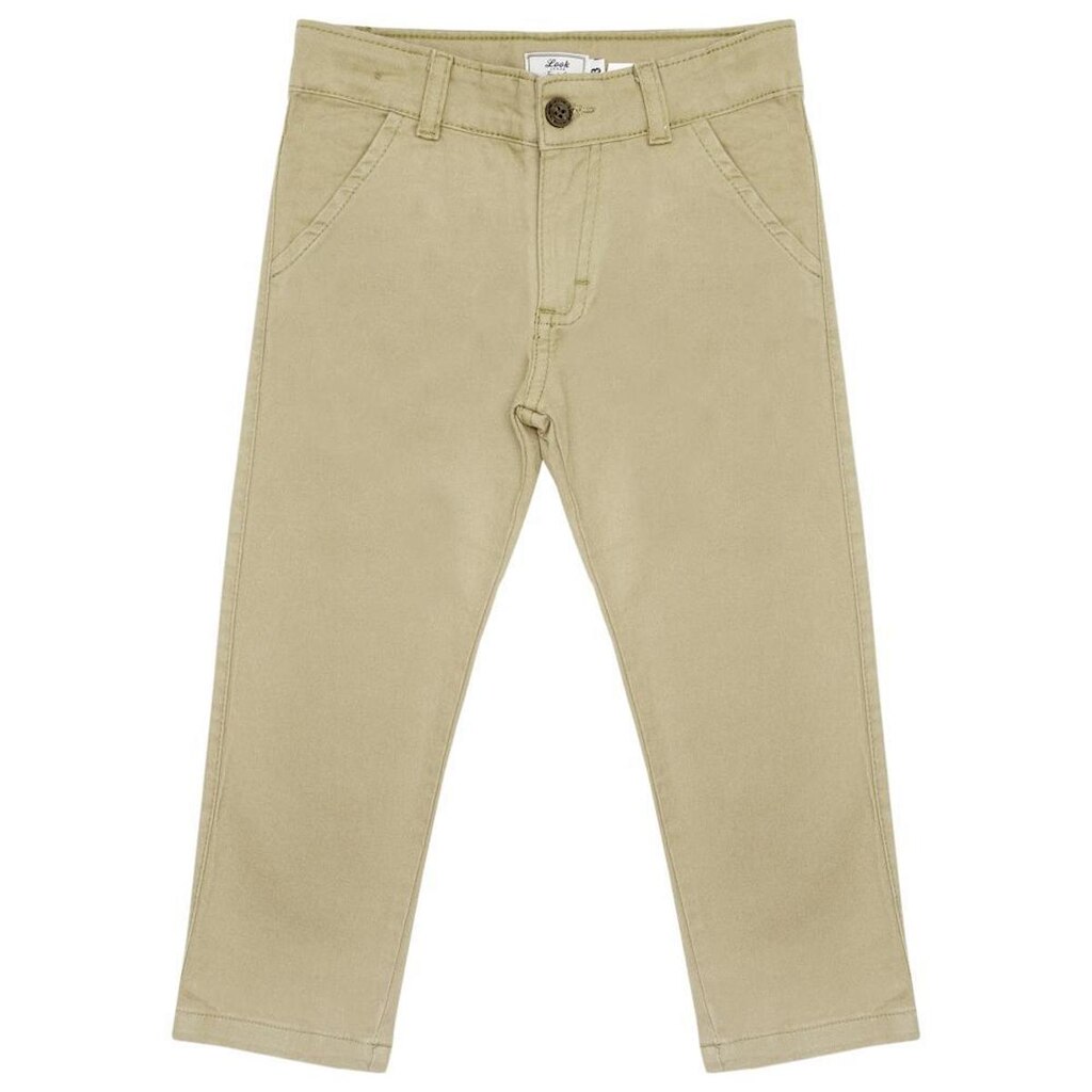 Calça Infantil Look Jeans Sarja Collor - BEGE - 01