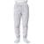 Calça Infantil Menino Moletom Flanelada Algodão Ajustável - Cinza
