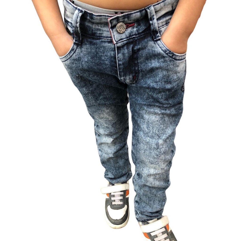 CALÇA INFANTIL MENINO PREMIUM COM REGULAGEM GANGSTER
