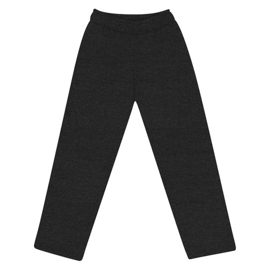Calça Infantil Moletom Rovitex Kids Preto - Preto Menor preço em Calça Infantil Moletom Rovitex Kids Preto - Preto