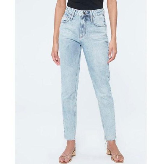 CalÃ§a Jeans Damyller Feminina Calça Jeans Azul Claro Mom Feminina