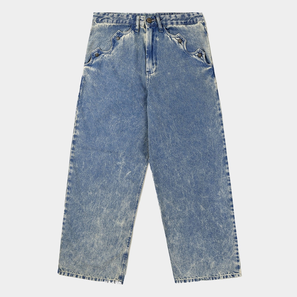 Calça Jeans Barra Crew Clássica Masculina