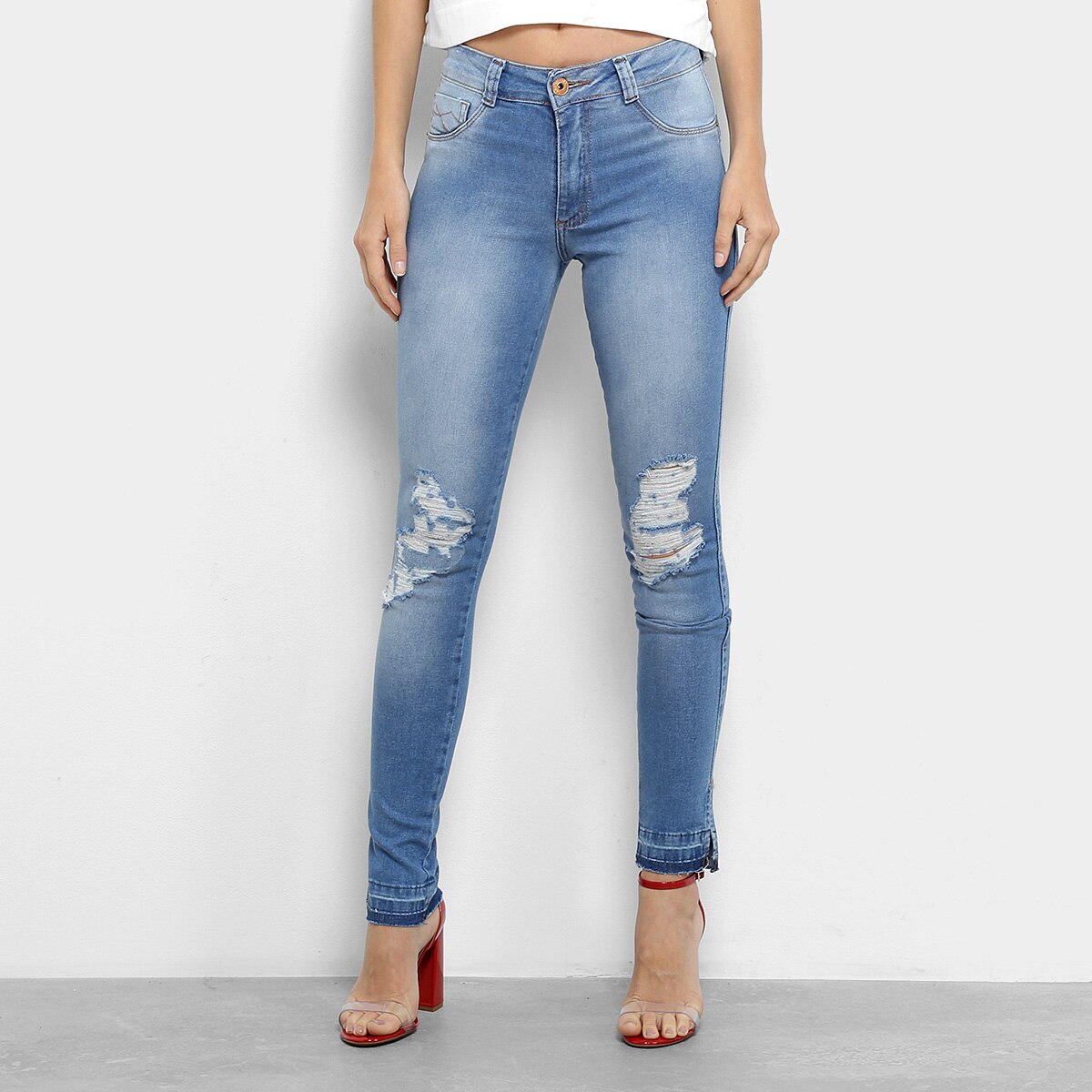 calca jeans feminina netshoes