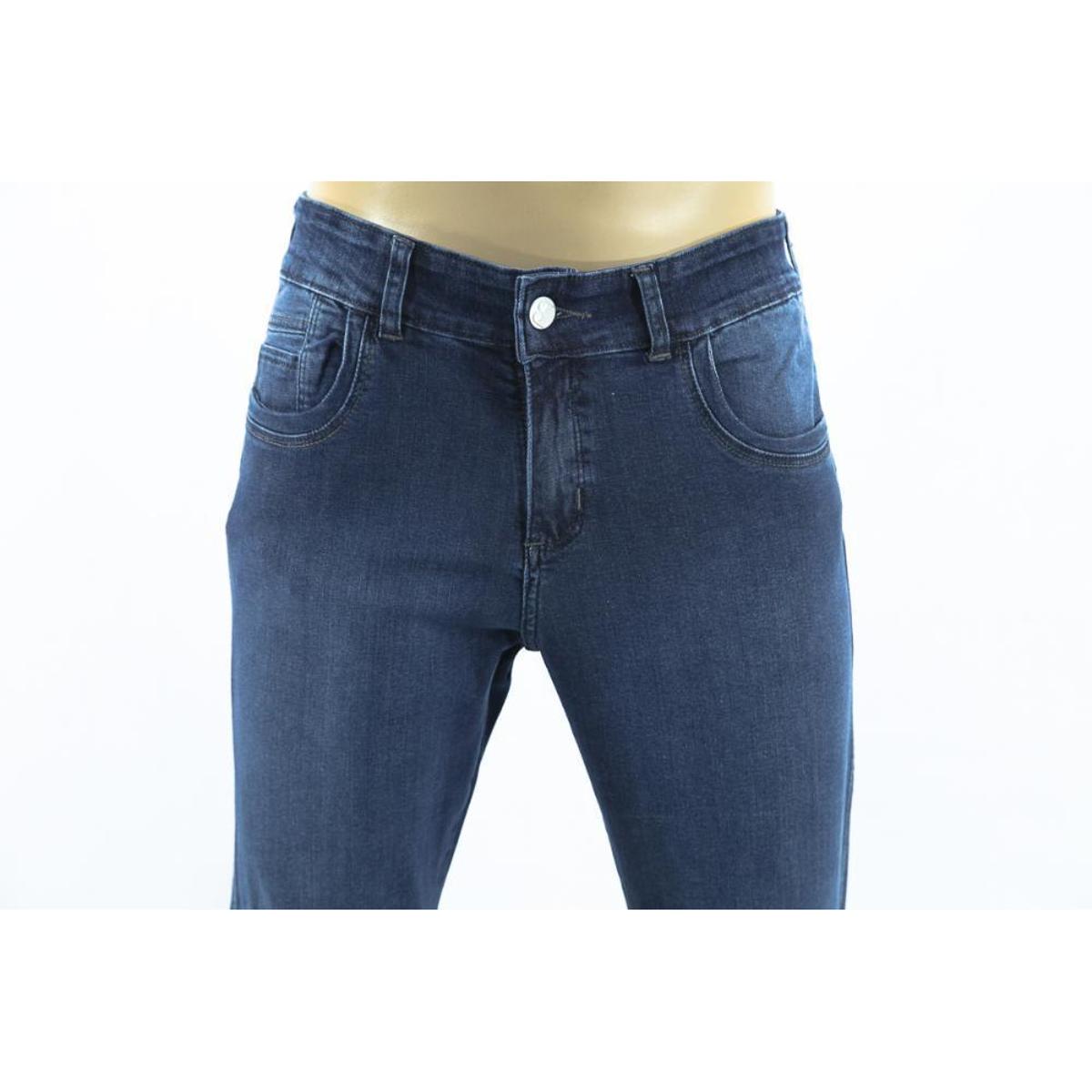 Compre Calça Jeans Plus Size Bivik Azul Bivik Online