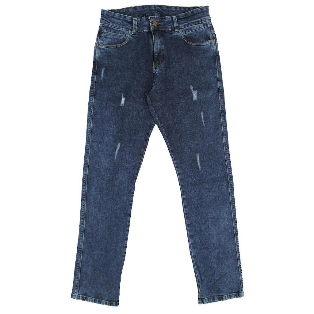 Calça Jeans Bivik Elastano Azul Marinho - Masculino