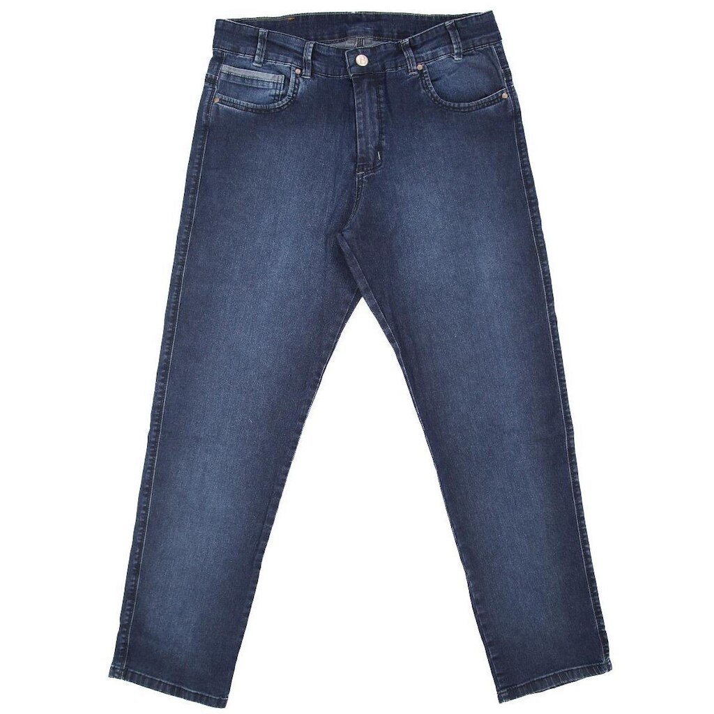 Calça Jeans Bivik Extra Grande Elastano Azul - Masculino