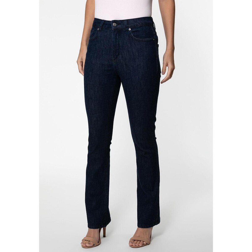 Calça Jeans Boot Cut Azul Escuro