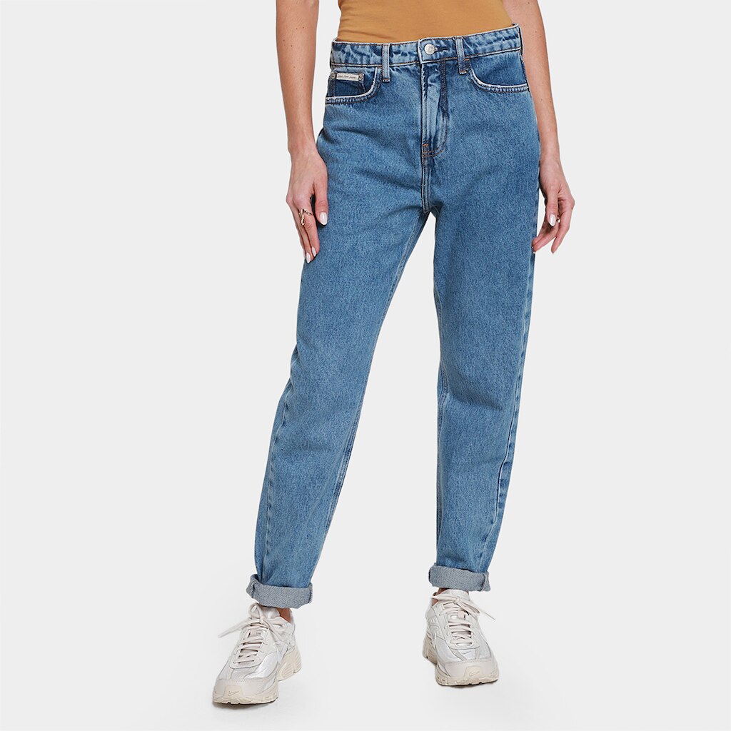 Calça Jeans Calvin Klein Mom Feminina