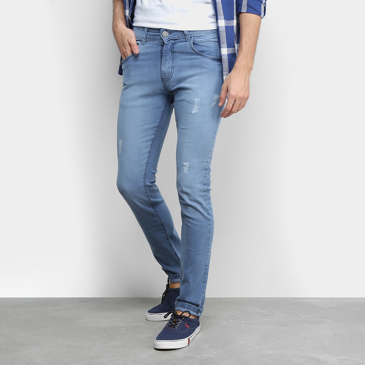 calça jeans na netshoes