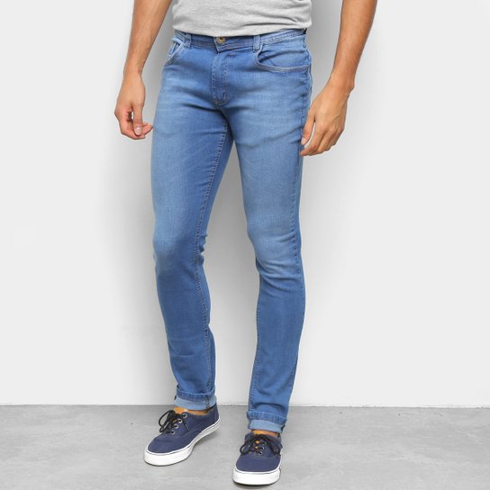 Calça Jeans Coffee Super Skinny Masculina - Azul é ruim? Calça Jeans Coffee Super Skinny Masculina - Azul é boa?