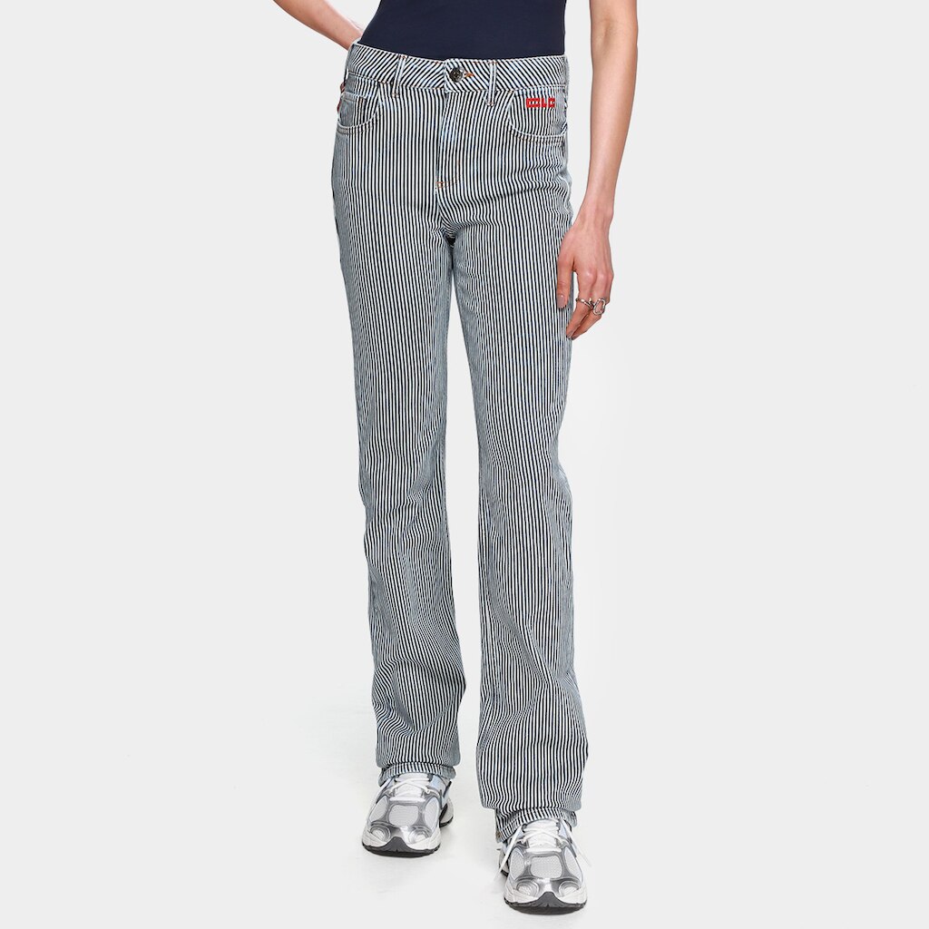 Calça Jeans Colcci CLC Listrada Feminina