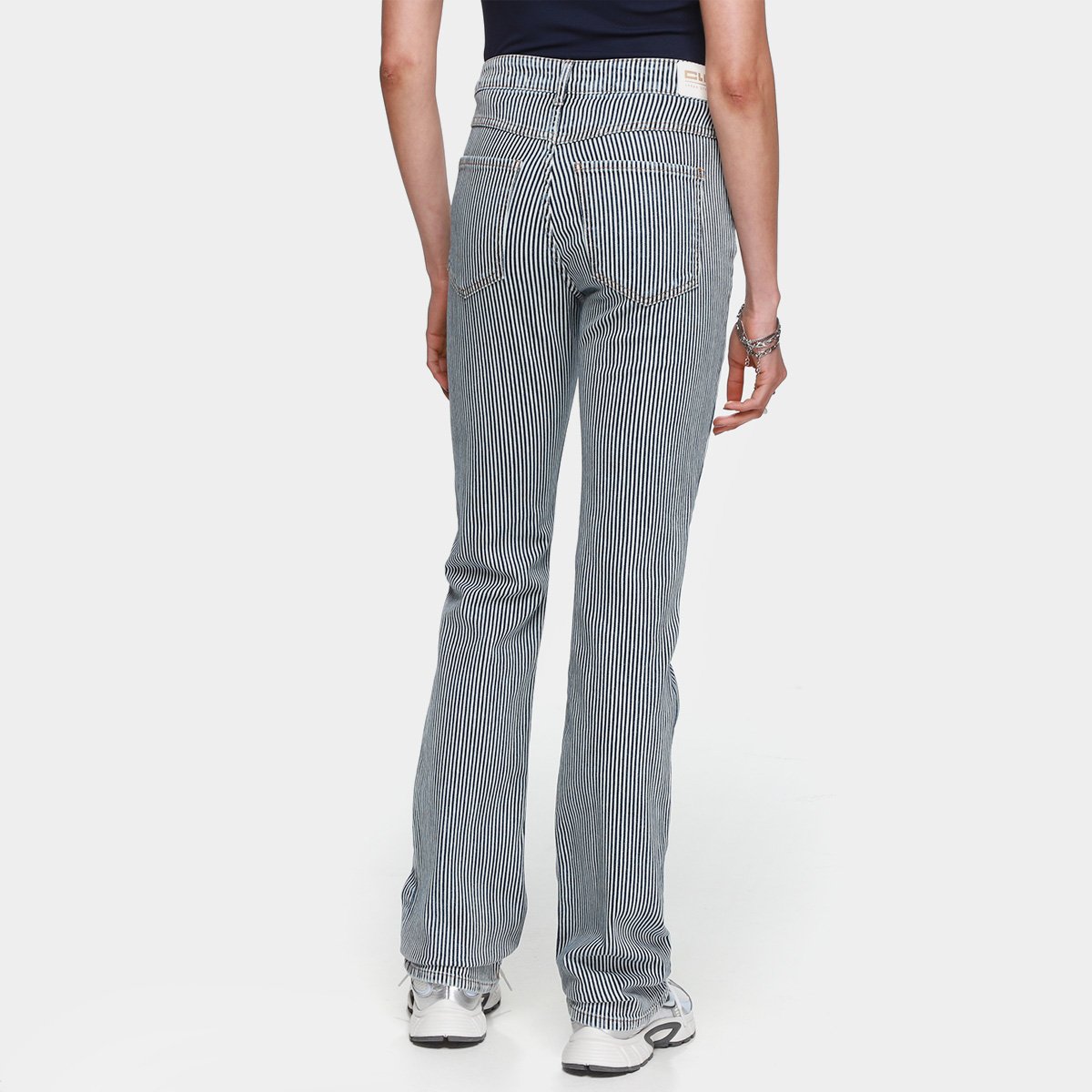 Calça Jeans Colcci CLC Listrada Feminina - 1