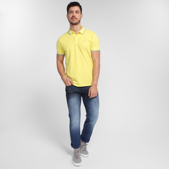 Calça Jeans Colcci Estonada Masculina - Azul