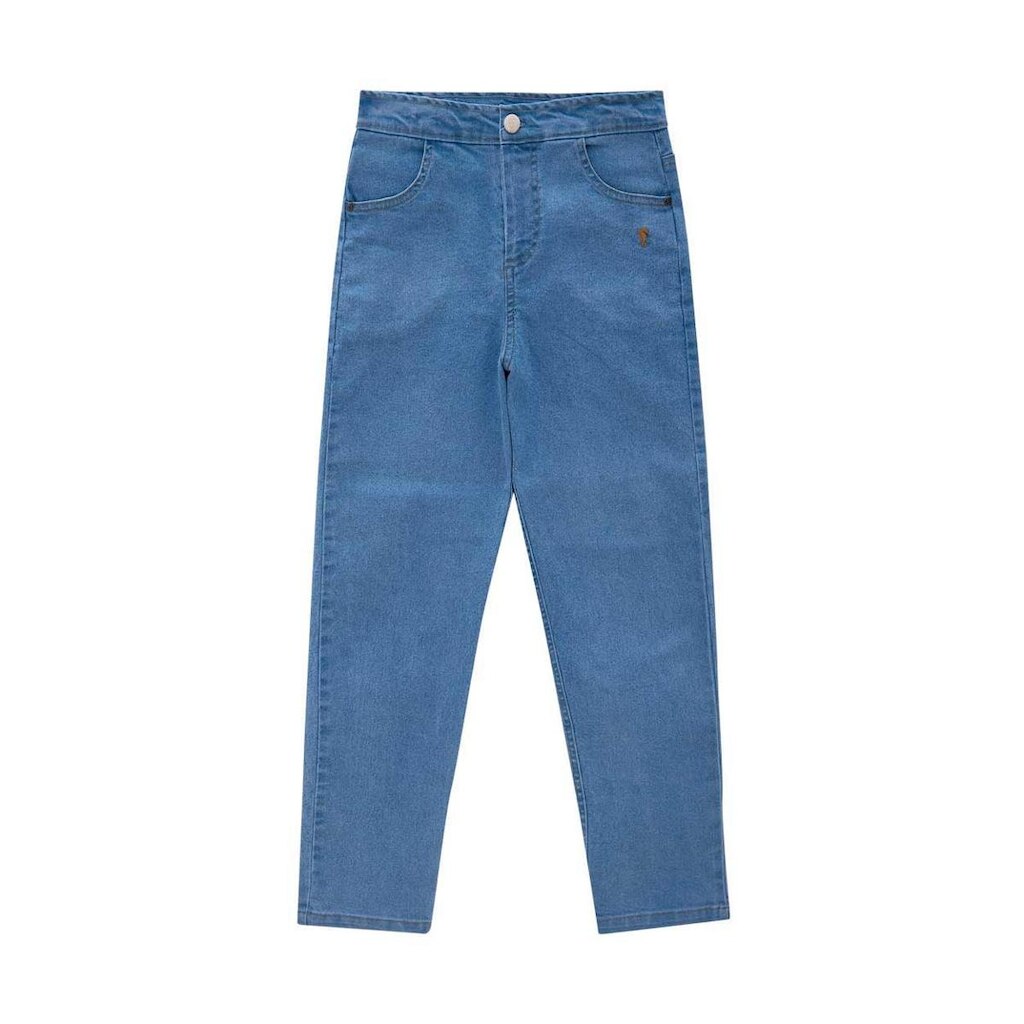 Calça Jeans Com Elastano Infantil Menino Onda Marinha