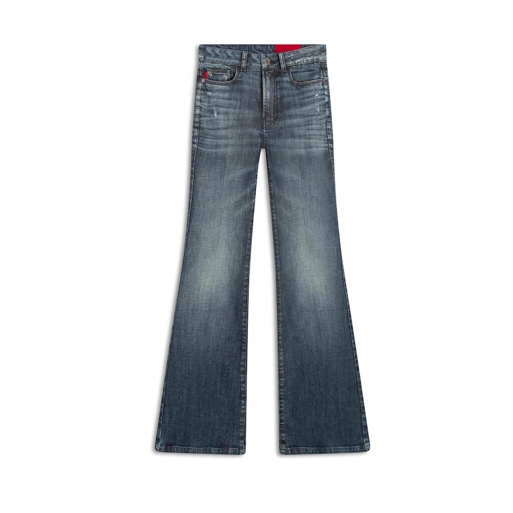 Calça Jeans Deep Blue Super Flare  1603-lav.escuro c/3d 38