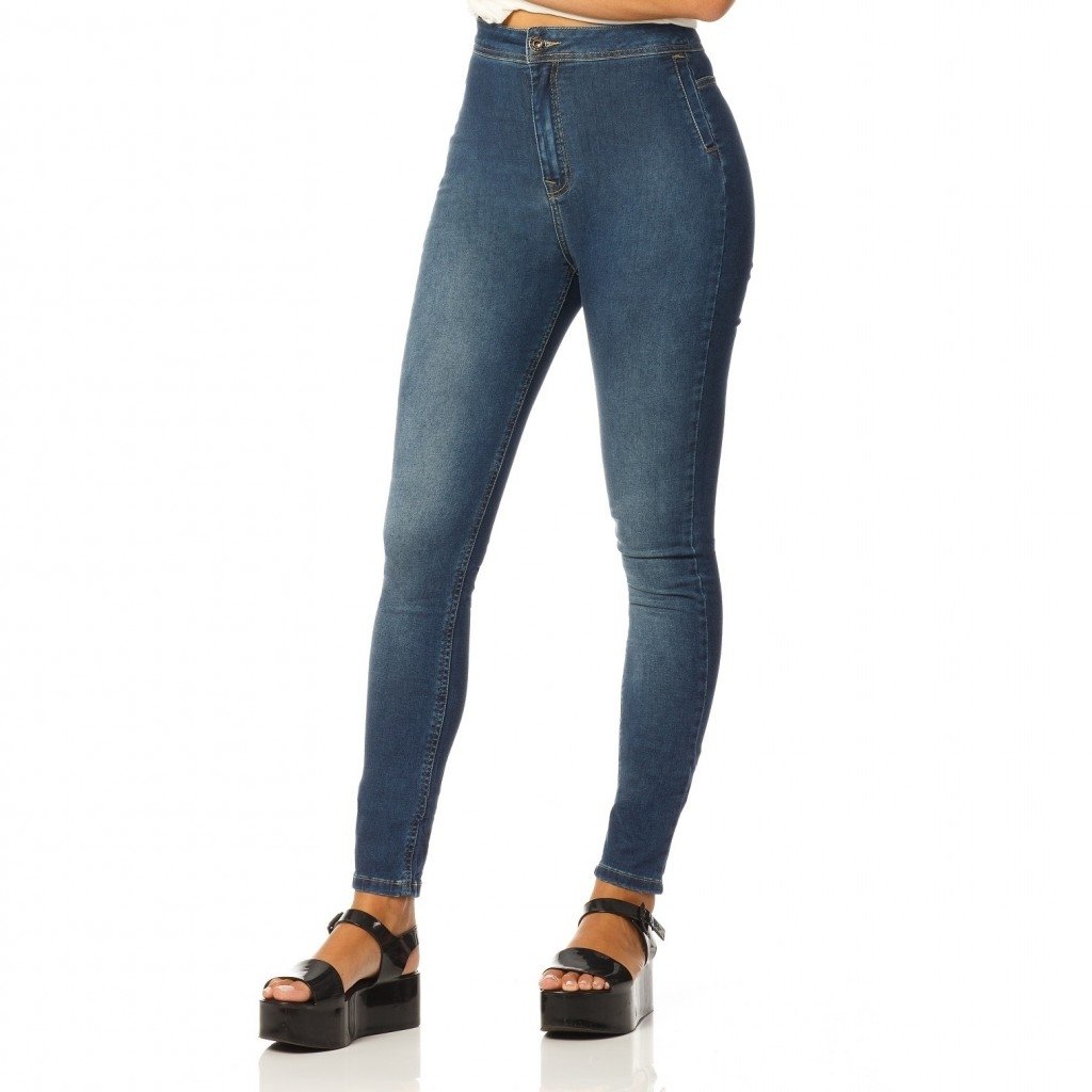 legging jeans cintura alta
