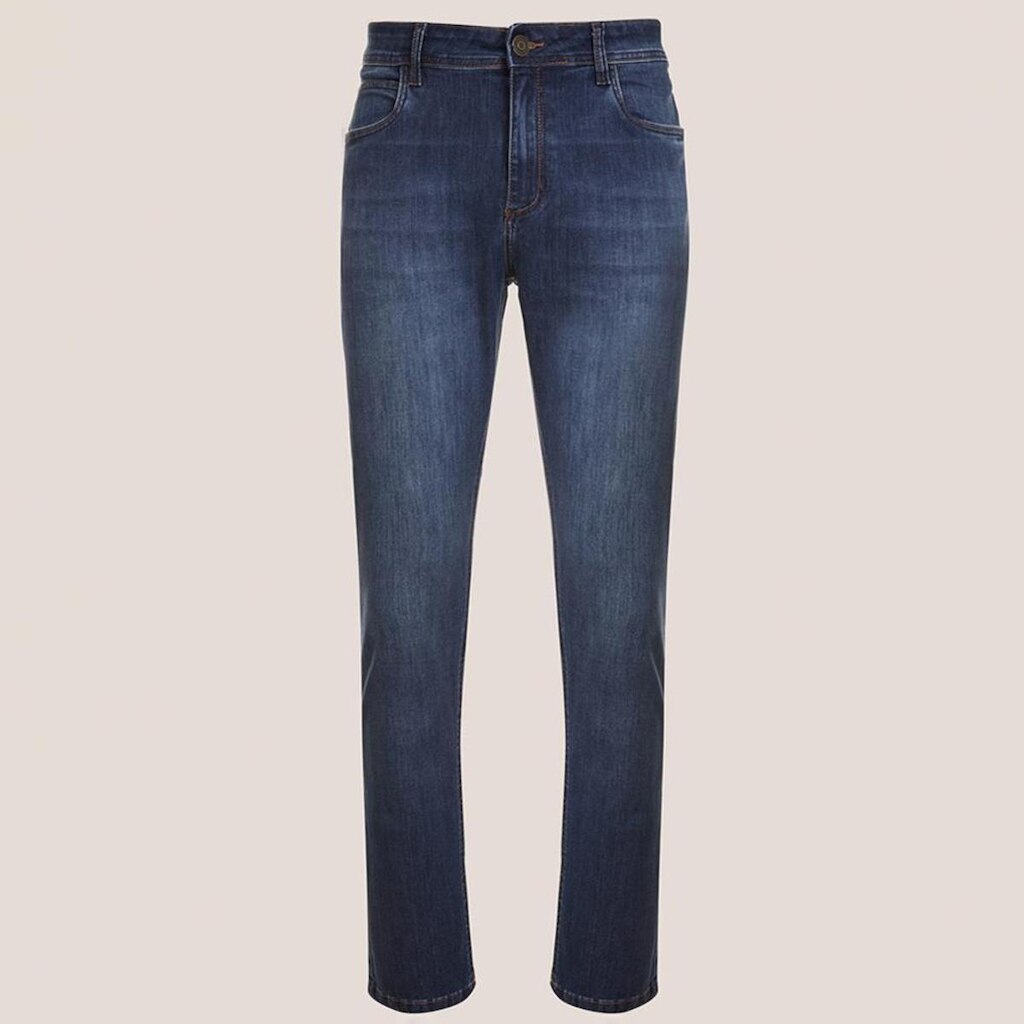 Calça Jeans Dudalina Slim Memory Masculino