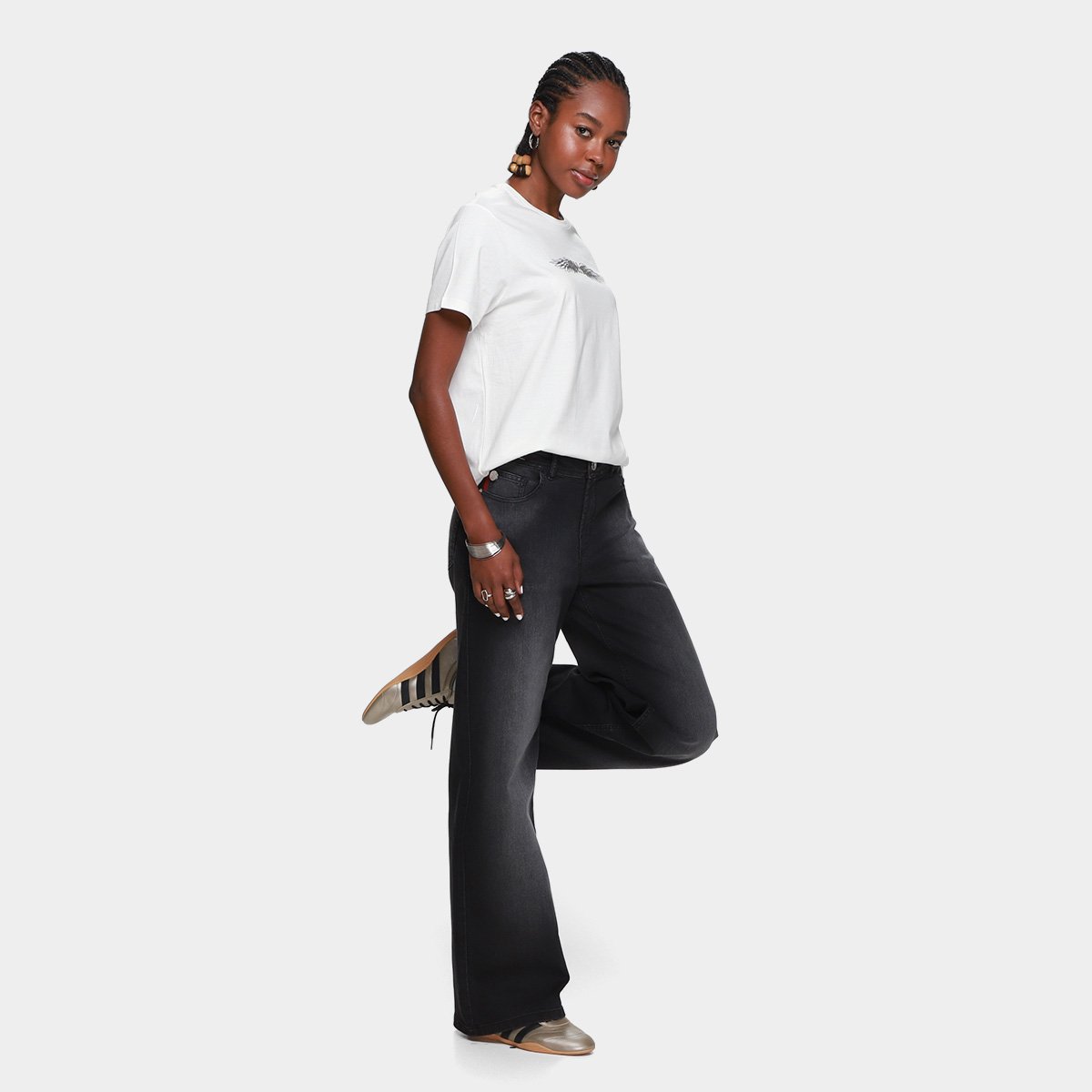 Calça Jeans Ellus Casual Feminina - 5
