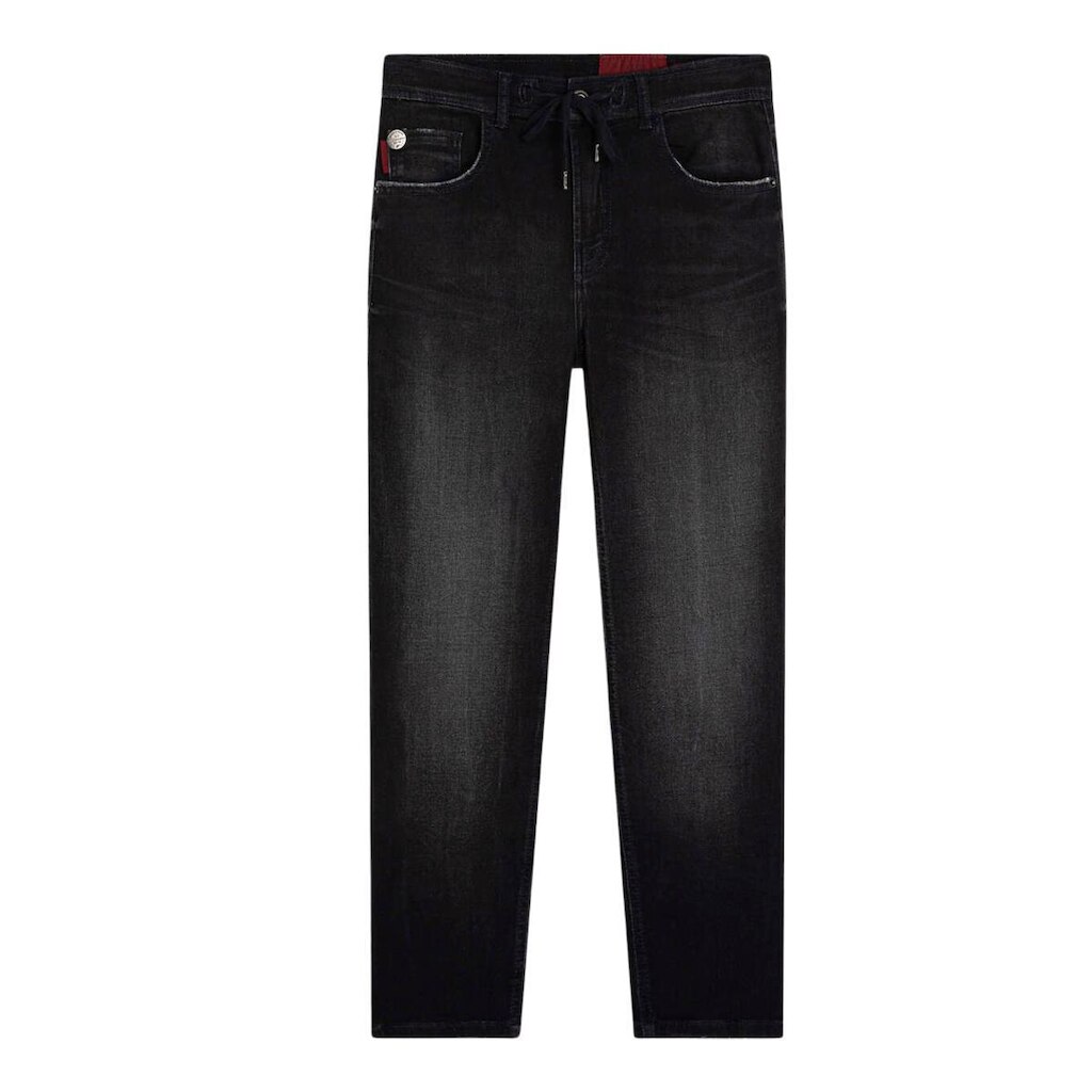Calça Jeans Ellus Jogging Black Preppy Jeans Escuro
