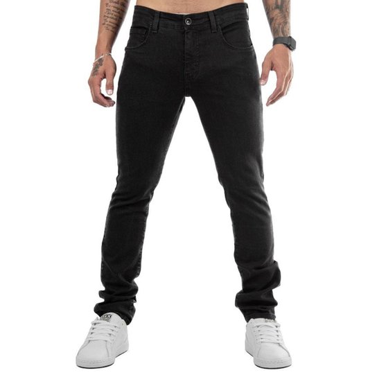 Calça Jeans Every Preto Quiksilver - Preto Menor preço em Calça Jeans Every Preto Quiksilver - Preto