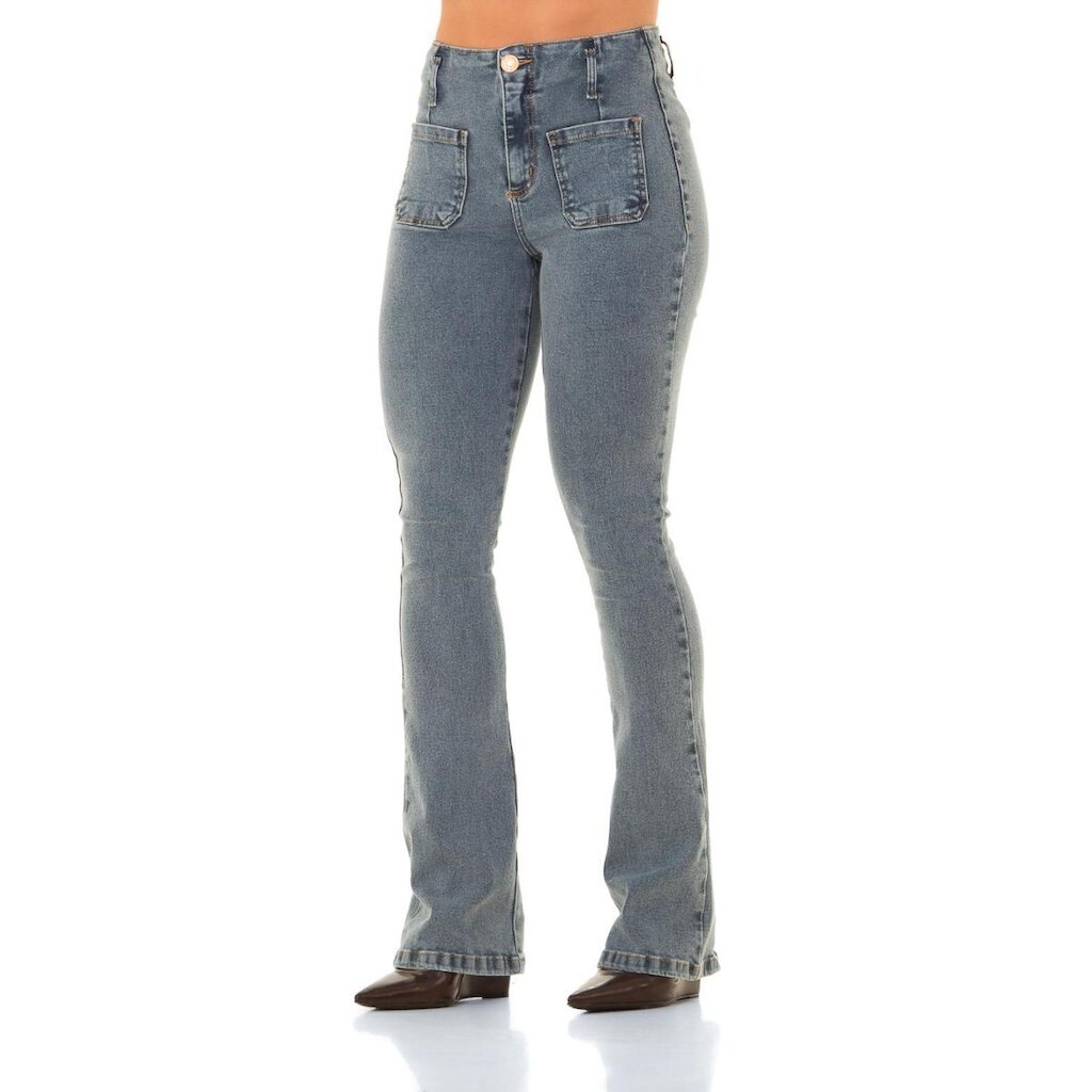 Calça Jeans Feminina Arauto Bootcut