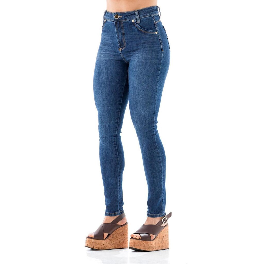 Calça Jeans Feminina Arauto Hot Cropped