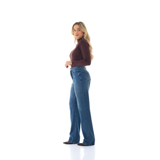 Calça Jeans Feminina Arauto Reta