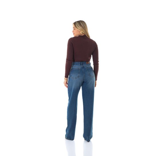 Calça Jeans Feminina Arauto Reta