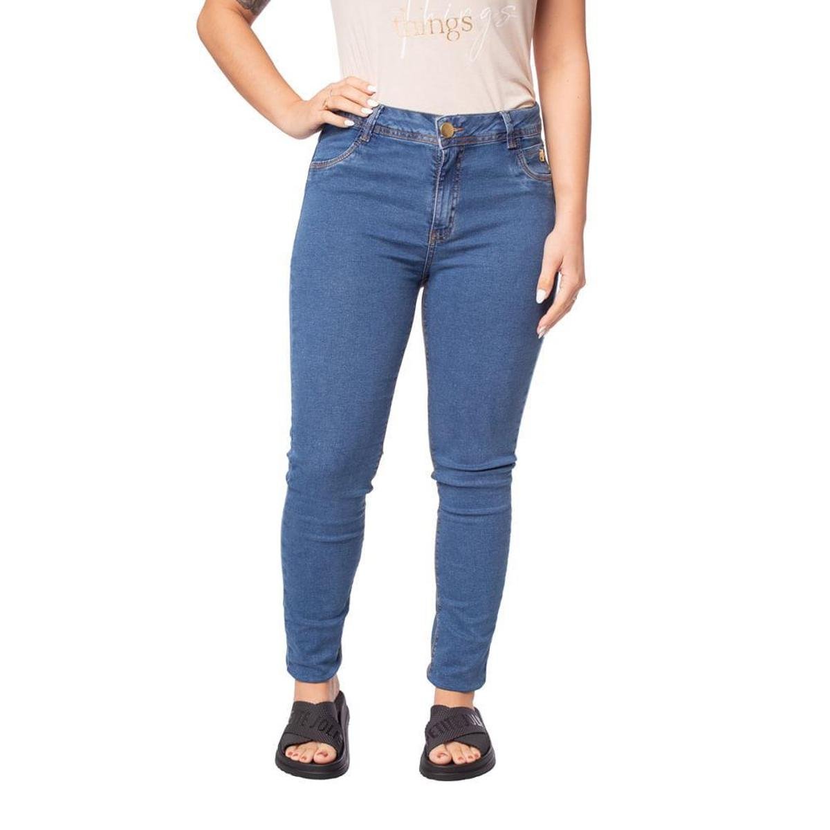 Calça jeans store feminina max denim