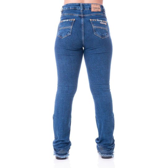 CALÇA JEANS FEMININA TEXAS FARM - SPUR - PDF036