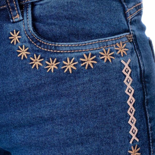 CALÇA JEANS FEMININA TEXAS FARM - SPUR - PDF036