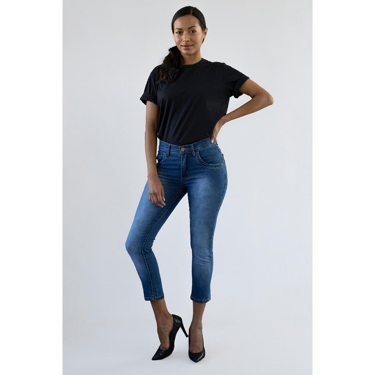 Calça jeans Feminina Versatti Diferenciada Grecia Tamanho 38
