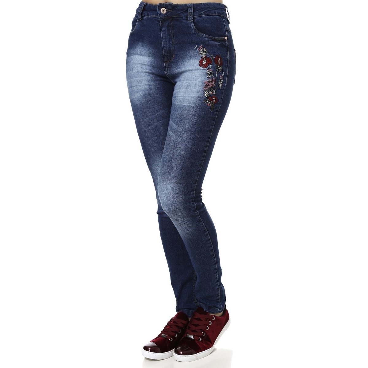netshoes calça jeans feminina