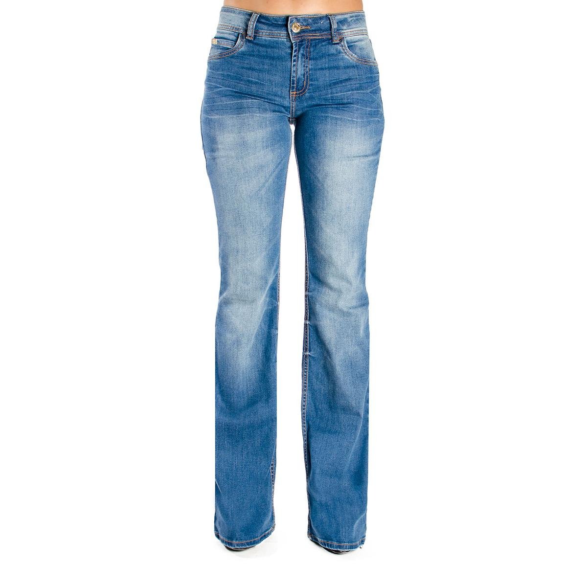 Menor preço em Calça Jeans Flare Colcci