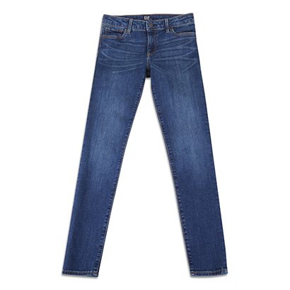 Calça Jeans GAP Básica Estonada Feminina - Feminino