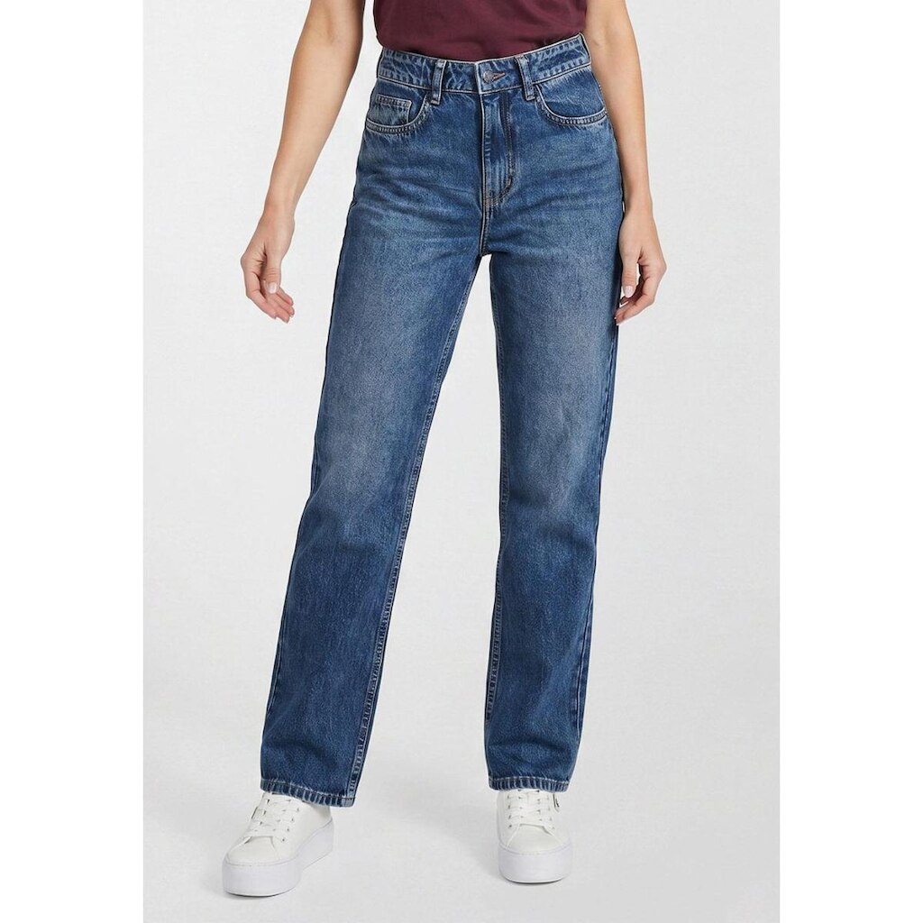 Calça Jeans Guess Straight Leg Azul