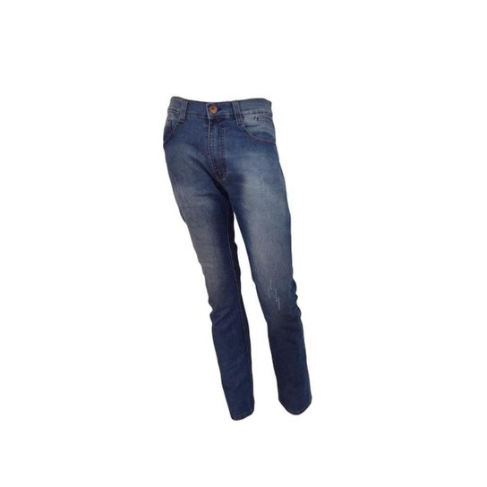 Calça Jeans HD Masculina Azul Claro - Azul Claro Menor preço em Calça Jeans HD Masculina Azul Claro - Azul Claro