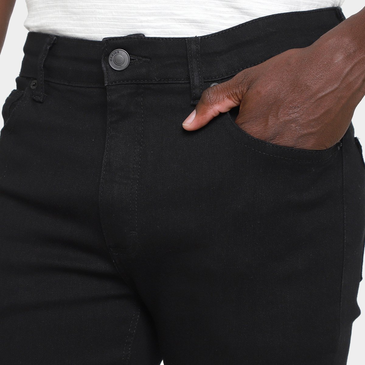 Calça Jeans Hering Casual Masculina - 2