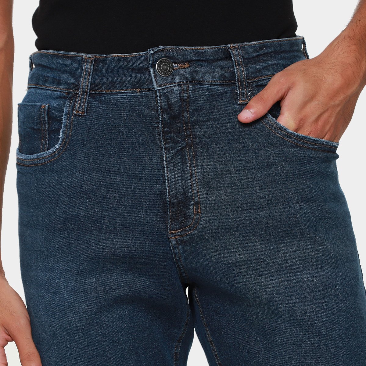 Calça Jeans Hering Casual Masculina - 2