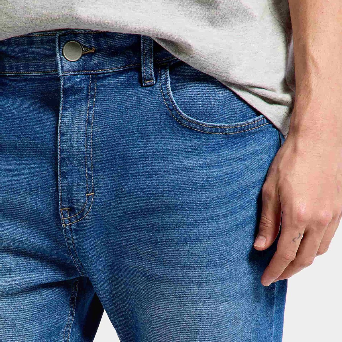 Calça Jeans Hering Casual Masculina - 3
