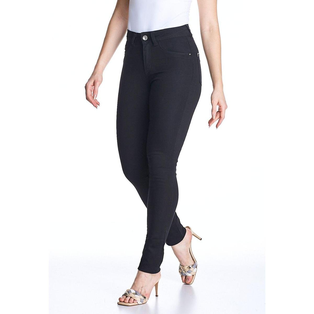 Calça Jeans HNO Skinny Classic Preta