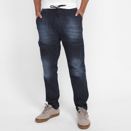 Calça Jeans Jogger Nicoboco Masculina - Marinho é ruim? Calça Jeans Jogger Nicoboco Masculina - Marinho é boa?