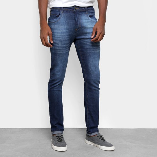 Calça Jeans Just Denim Masculina - Azul Menor preço em Calça Jeans Just Denim Masculina - Azul
