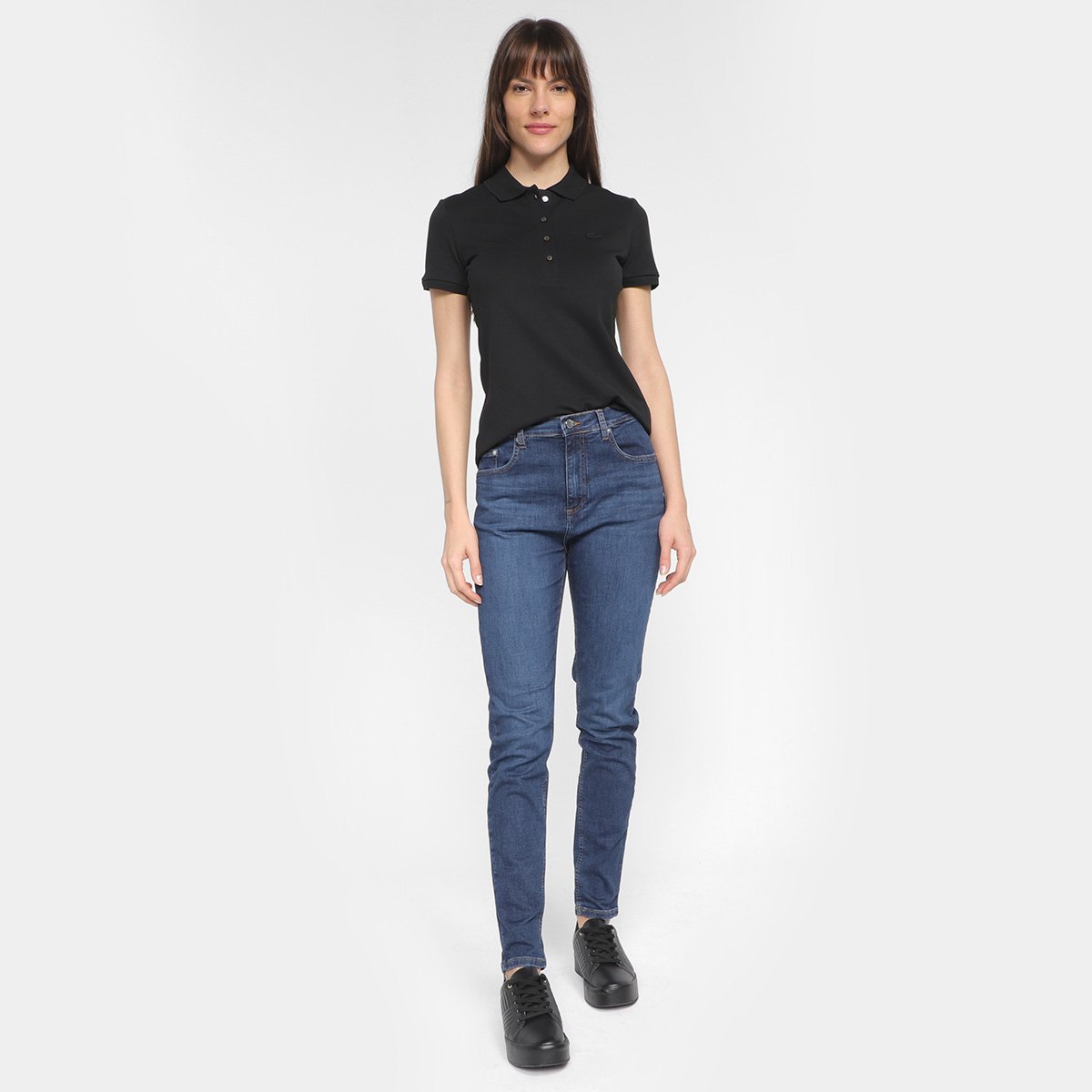 Lacoste Passarela CalÇa Jeans Feminina Calça Jeans Lacoste Slim