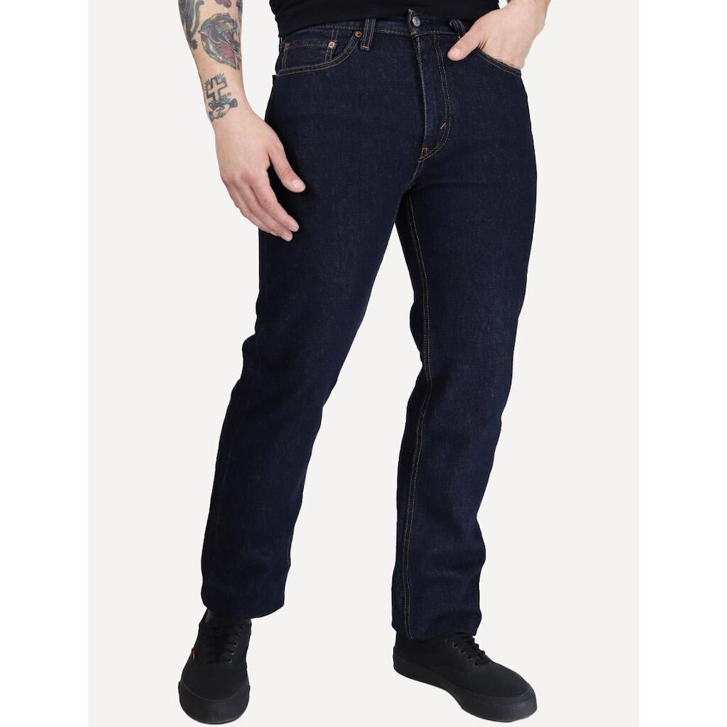 Calça Jeans Levis 505 Regular Azul Escuro