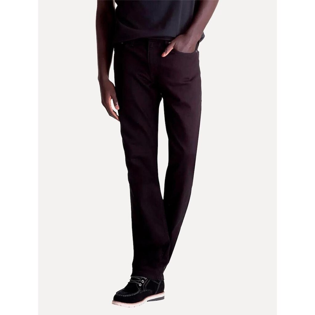 Calça Jeans Levis 514 Straight Preta