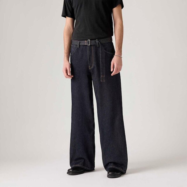 Calça Jeans Levi's Twisted Baggy Lavagem Escura Masculina - Azul Escuro ...